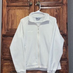 Women’s white Columbia light jacket